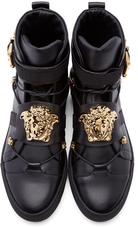 versace スニーカー|Versace high top sneakers.